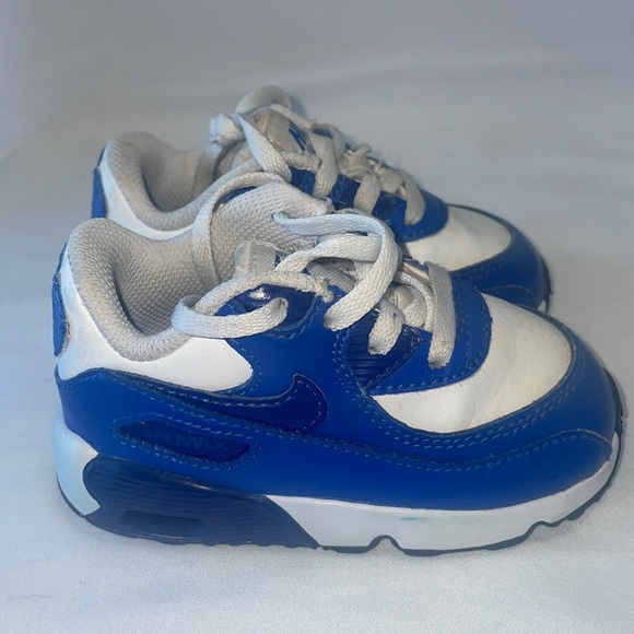 Nike Air Max 90 Toddler Shoes Royal Blue - Picture 1 of 6
